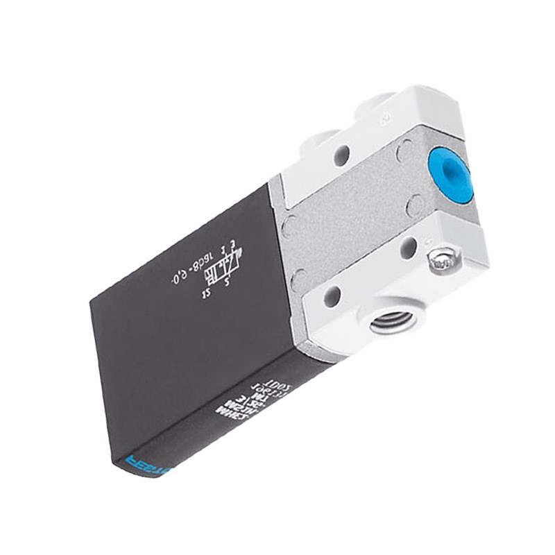 FESTO原装MHE2-M1H/MS1H-5/3/2G/O/-M7/QS-4-K电磁阀