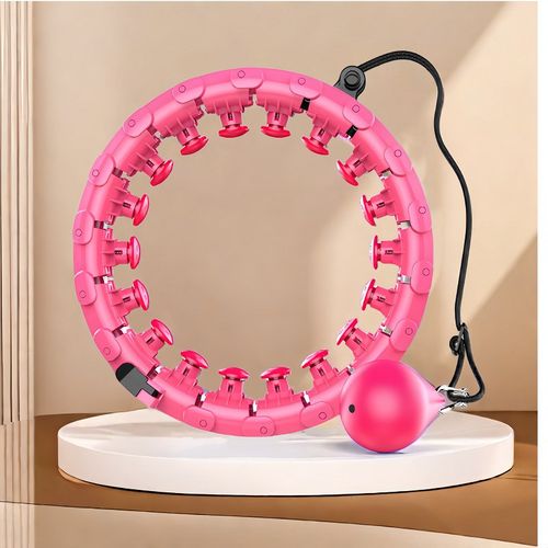 呼啦圈女士专用减腹部可拆卸拼接静音不会掉不伤腰智能计数呼啦圈