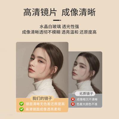 挂门镜子家用门后全身穿衣壁挂式宿舍免打孔挂墙试衣镜