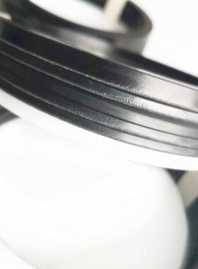 华诺厂家现货 黑色橡胶夹布材质 V型组合活塞孔用密封 机械使用