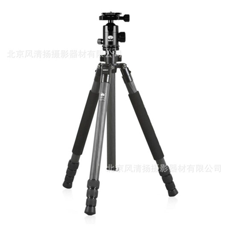 R2204+G20KX碳纤维碳素三脚架稳定便携专业单反微单云台套装 黑色