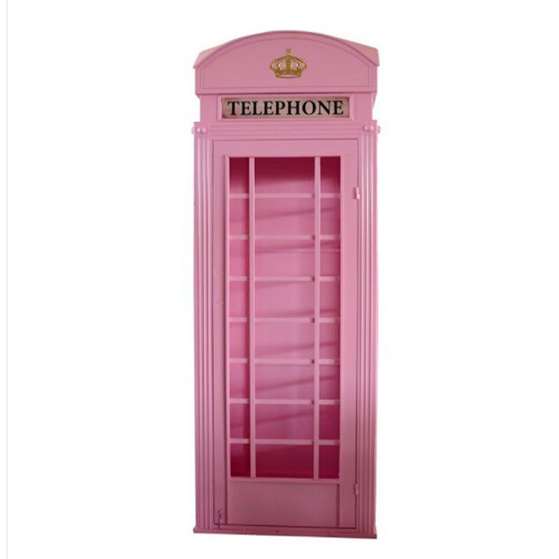 英伦复古电话亭邮筒路牌指示牌景观双人长椅套装家装厂家直销