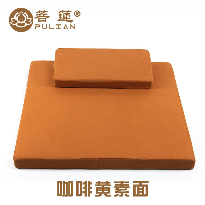 菩莲打坐垫禅修垫家用方形弹性椰丝棉禅坐垫蒲团道家冥想拜垫禅垫