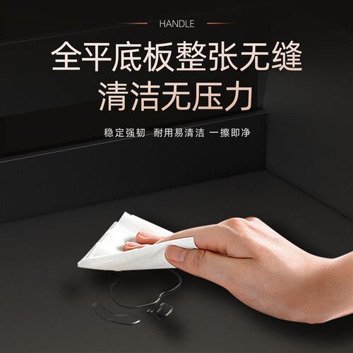 拉篮厨房橱柜双层抽屉式加深拉蓝改造太空铝抽拉式内抽碗碟架收纳