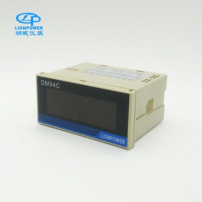 LIONPOWER狮威变频器专用 DM94C 数字型转速表 线速表 频率表