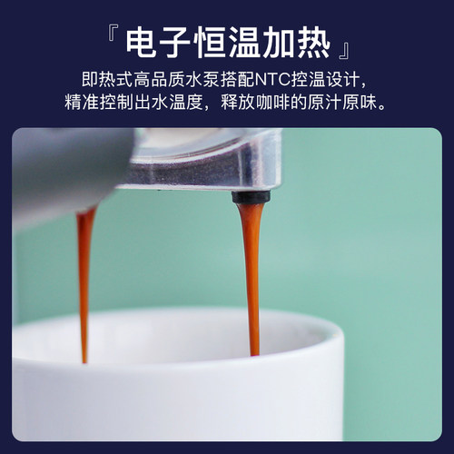 马克西姆凡尔纳MKA83复古咖啡机意式浓缩半自动家用小型蒸汽奶泡