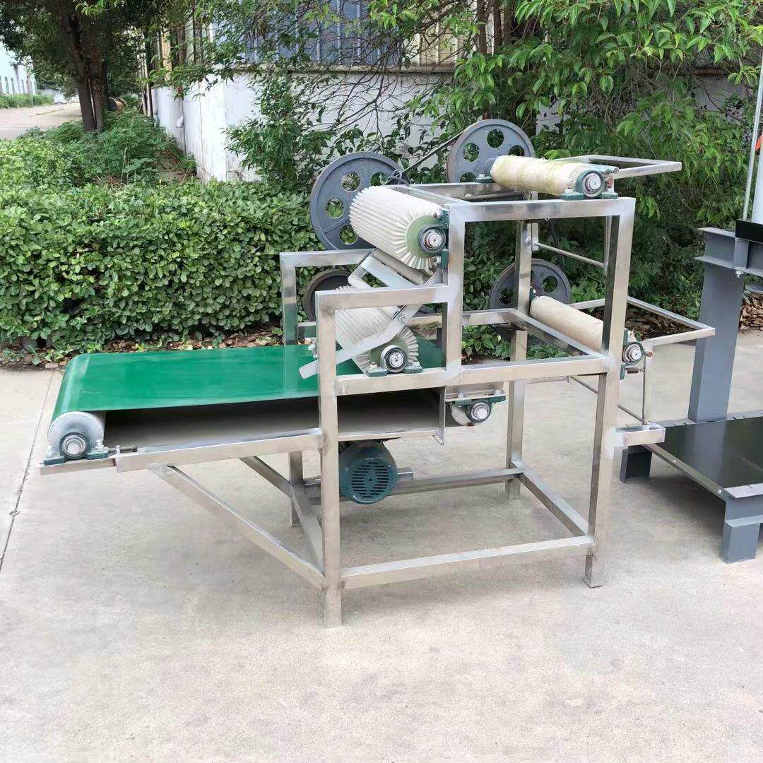 千张皮机设 商用不锈钢干豆腐豆机 三联GJO一备组磨浆机系统