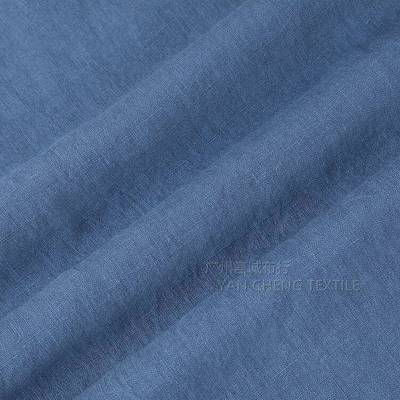 纯亚麻砂洗面料14支洗水亚麻布复古洗水麻布亚麻衬衫连衣裙麻布