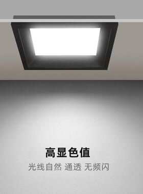 蜂窝大板专用灯19x19小方灯30x30弹簧卡扣灯嵌入式集成吊顶led灯