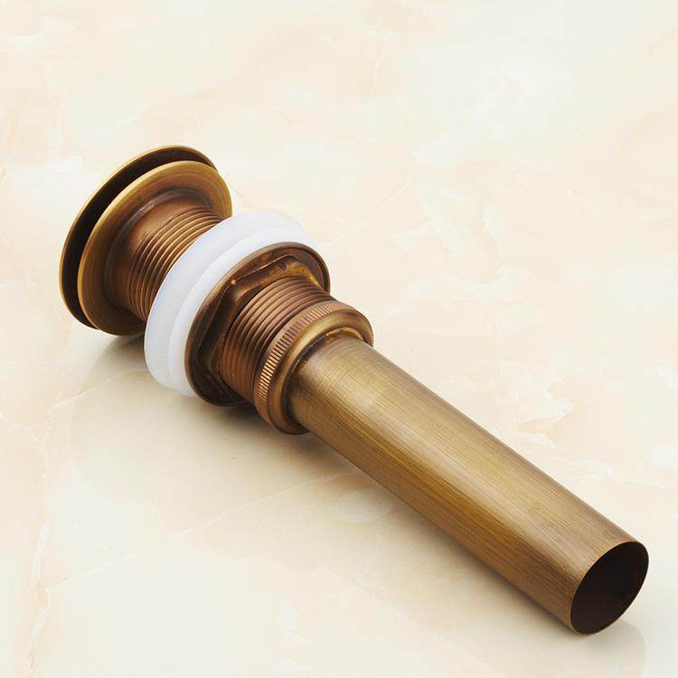 全铜仿古下水器洗脸盆下水管复古洗手盆弹跳面盆下水雕花下水器,家装主材,脸盆配用件,淘宝优惠券,粉丝福利购,淘宝优惠卷