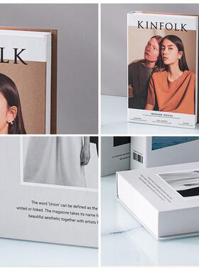 简约仿真假书摆件创意客厅书柜餐厅办公室桌面家居样板房软装饰品