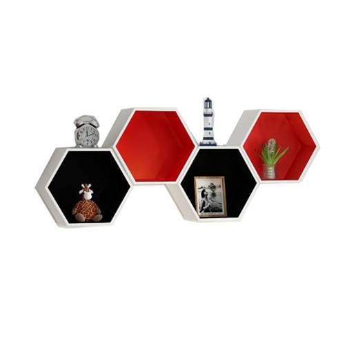 墙上置物架装饰创意客厅电视背景墙沙发隔板墙体壁挂格子墙上书架