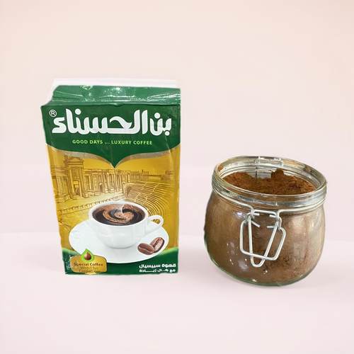 非速溶需煮开进口阿拉伯中东豆蔻25%咖啡粉Hasnaa coffee