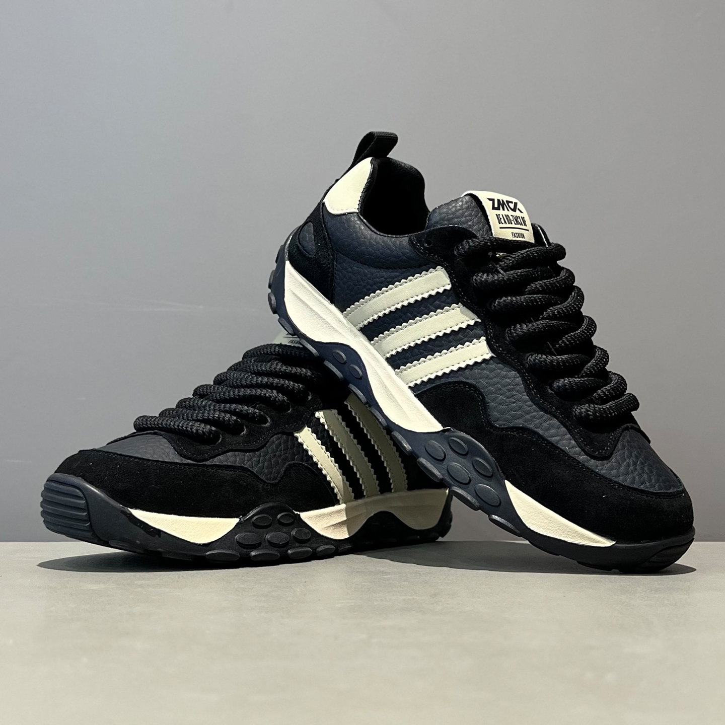 三道杠厚底轻便百搭加绒保暖