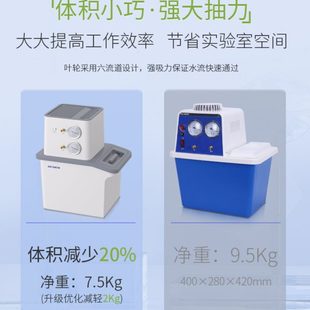 DⅢ耐腐水环式 力辰循环水真空泵SHZ 真空泵实验室蒸馏多用抽滤泵