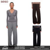 seso 垂感直筒香蕉裤 混纺面料柔软垂感显瘦
