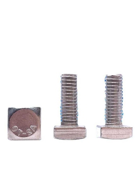 304不锈钢小方头GB35螺丝四方头螺栓四角方形螺杆M5M6M8*10*40-80