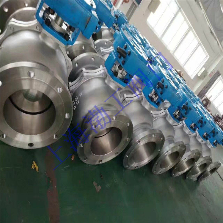 涡轮法兰球阀 Q341H-16RL 不锈钢316L球阀 天然气双向球阀