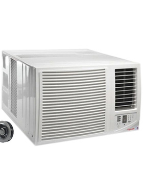 KRG厂家现货 1p冷暖商居两用窗机空调 免排水/免安装