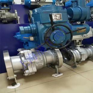 手动涡轮球阀法兰式 25C 高温硬密封球阀 硬密封球阀Q341H