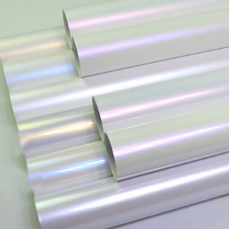 新款上市哑面白色变色龙汽车车身装饰改色膜四色供选