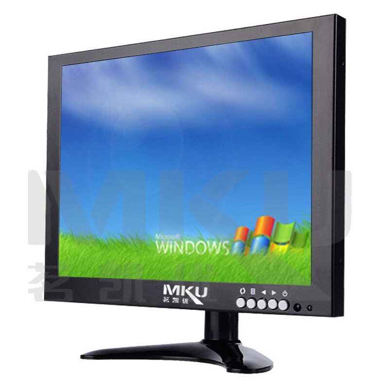 实体工厂供应10寸9.7寸液晶显示器正屏金属壳监视器VGA AV HDMI