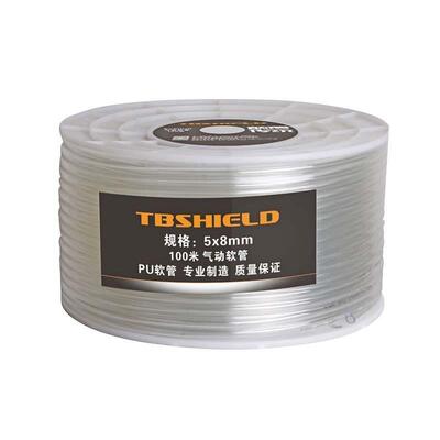 PU气动软管5x8/6.5x10/8x12mm100m足料耐压不易爆管PU材质软管