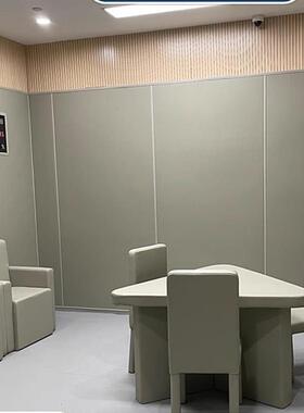 谈话室防撞软包纳米棉审留置室聚乙烯墙讯问室A级防火挤塑吸音棉