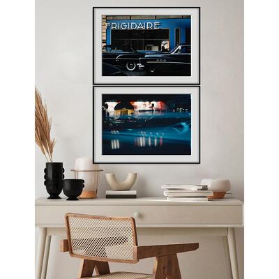 Ernst Haas 新彩色摄影作品挂画高级感小众艺术西餐厅酒店装饰画