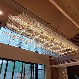 欢乐售楼部吊灯沙盘灯酒店工程灯宴会厅造型灯房子吊灯餐厅灯定制