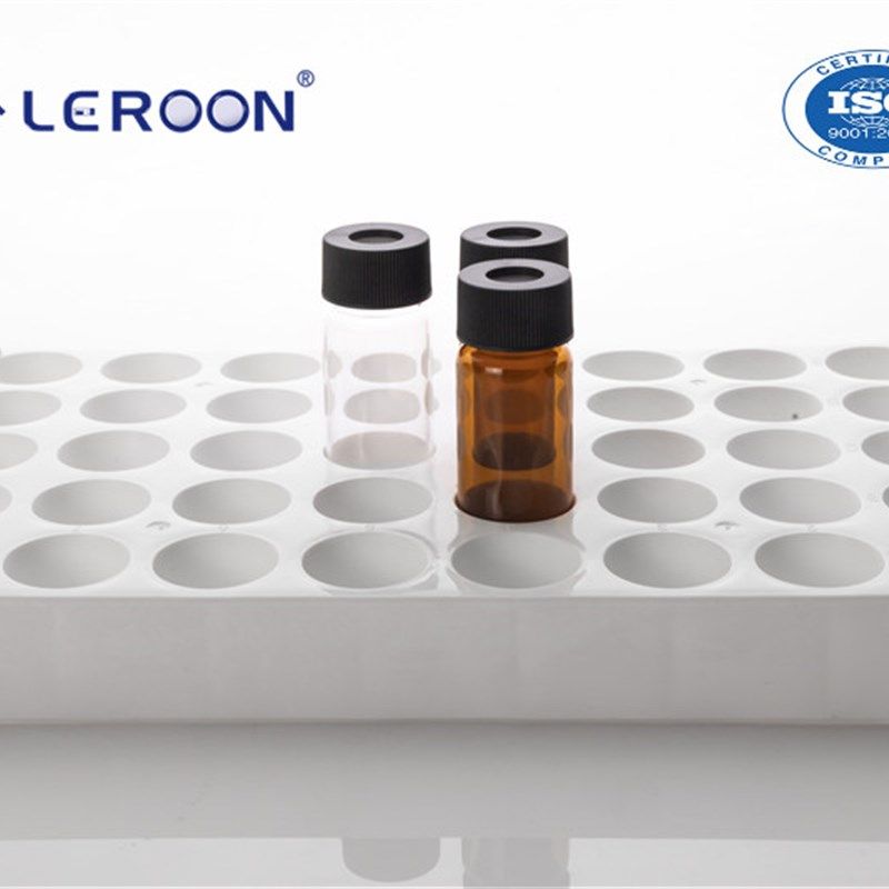 优选10 15 20 30 40 50 60ml样品瓶顶空瓶架 模制白色托盘 塑料解