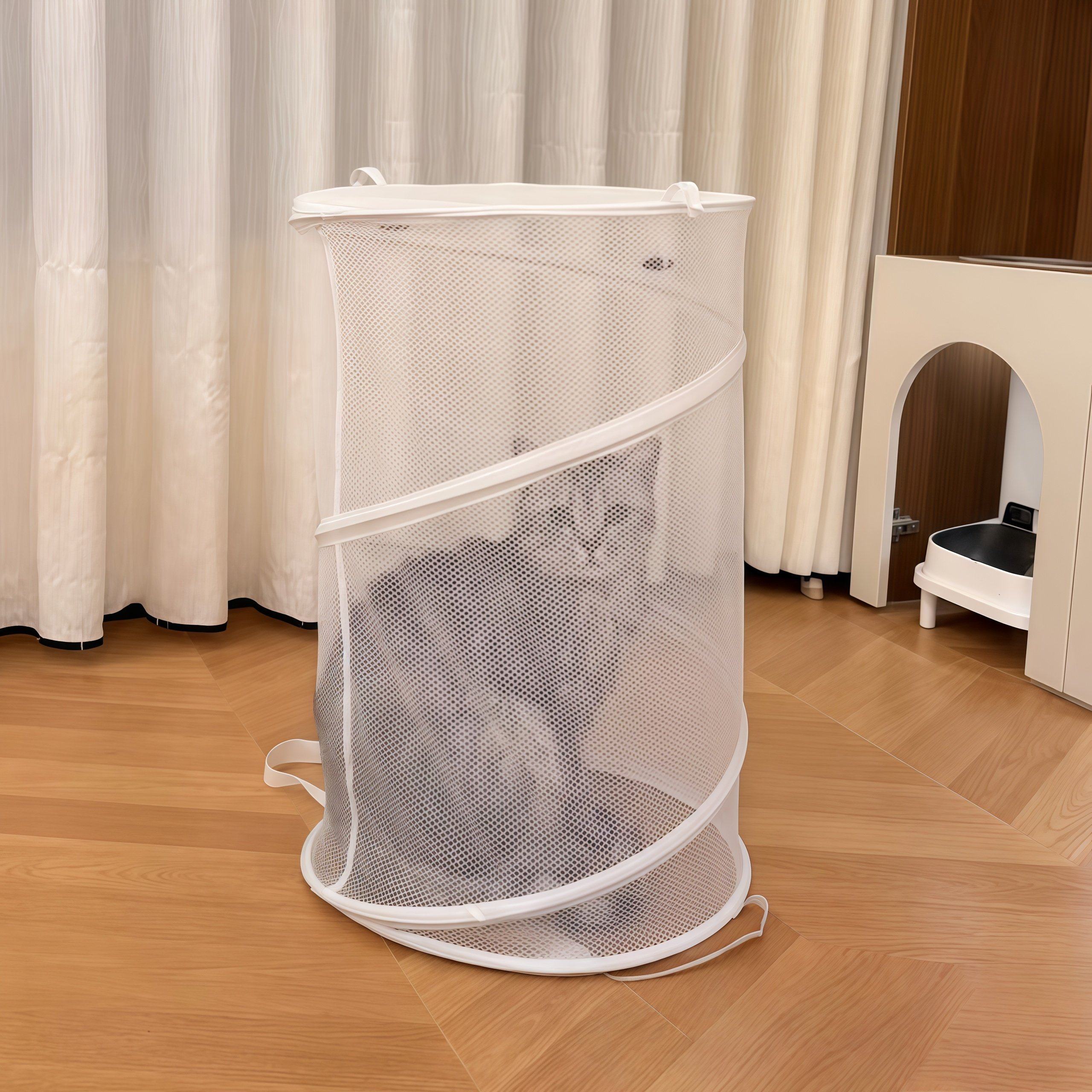 猫咪烘干袋可折叠不占空防抓伤防咬神器宠物洗澡烘干箱小型犬幼猫