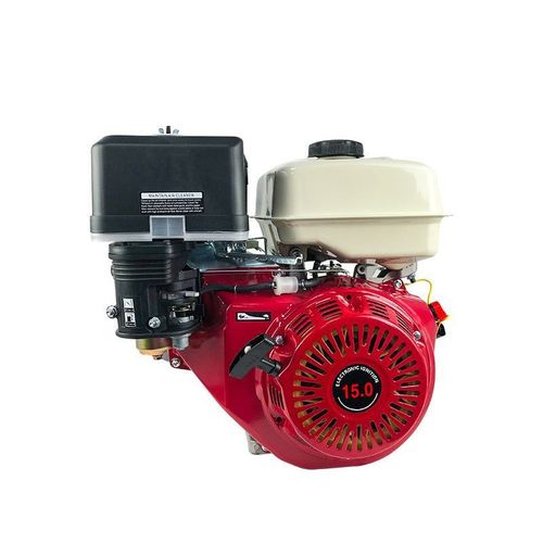 厂家190F汽油机手启动款 动力头四冲程15大马力马路切割机粉碎机