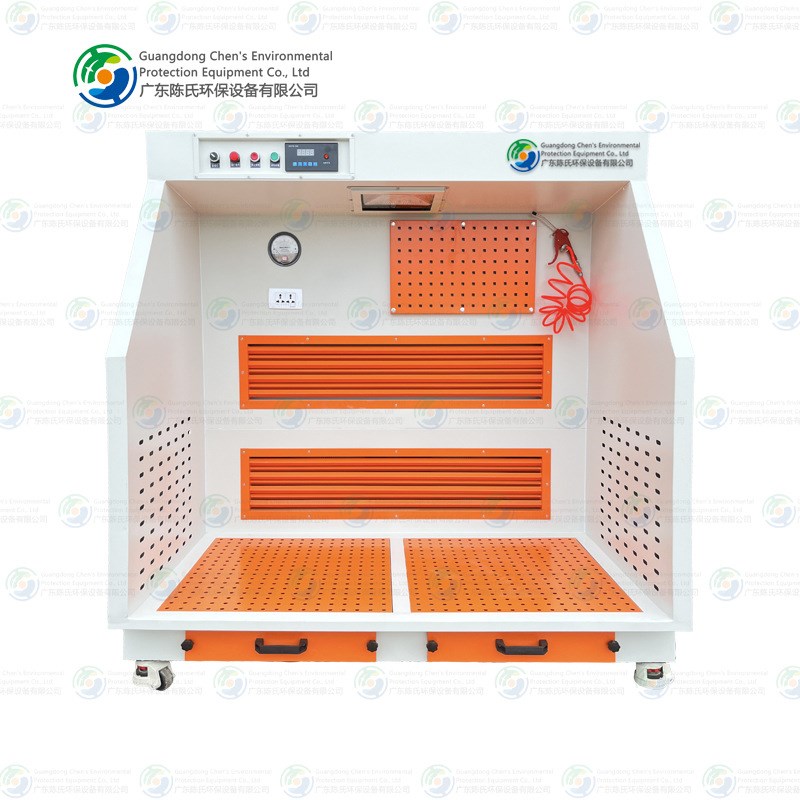 低抛光打磨带抽屉钳工吸尘工作台脉冲自动清灰除尘台铸件打磨平台