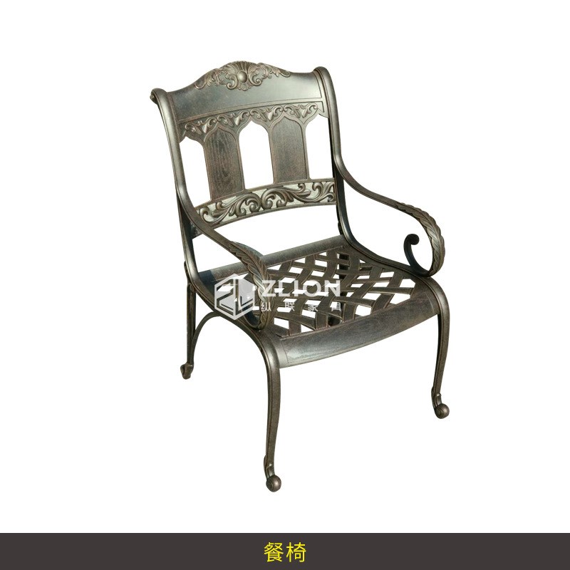 户外桌椅庭院欧式铸铝三五件套露台露天室外花园铁艺家具阳台休闲