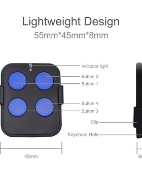 霍曼 ECOSTAR RSC2霍曼 ecostar RSE2 兼容遥控器 433.92MHz