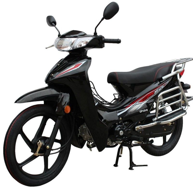 国四建设燃油弯梁款摩托车 整车出口125可上牌电喷两轮摩托车