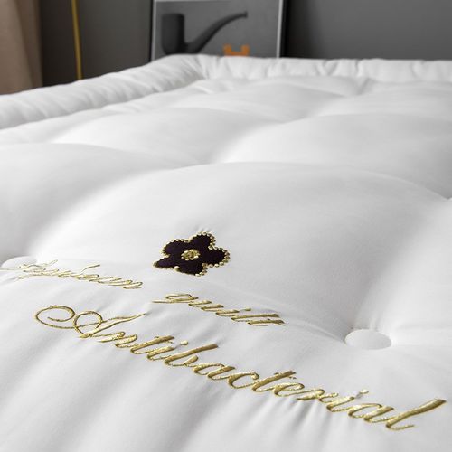 五星酒店床垫软垫褥子家用大豆纤维垫被双人加厚榻榻米学生床褥被