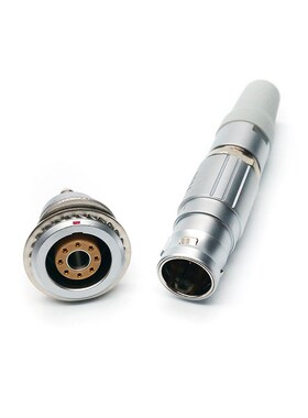 兼容雷莫LEMOFGG3B三五多芯推拉自锁快速插拨连接器航空插头插座