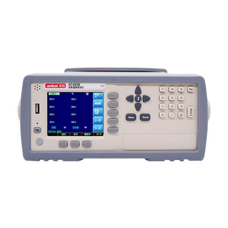安柏AT4108/AT4116多路温度测试仪8路16路曲线温升测试记录巡检仪