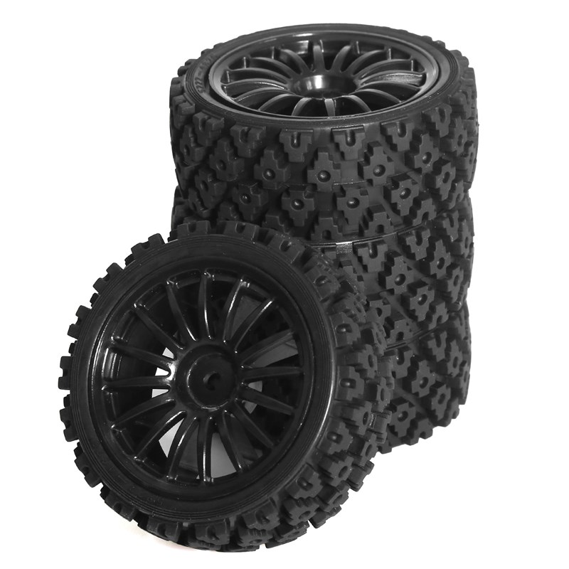 田宫xv01 xv02 田宫 Lc PTG 1/10 拉力菠萝轮胎+塑料轮毂