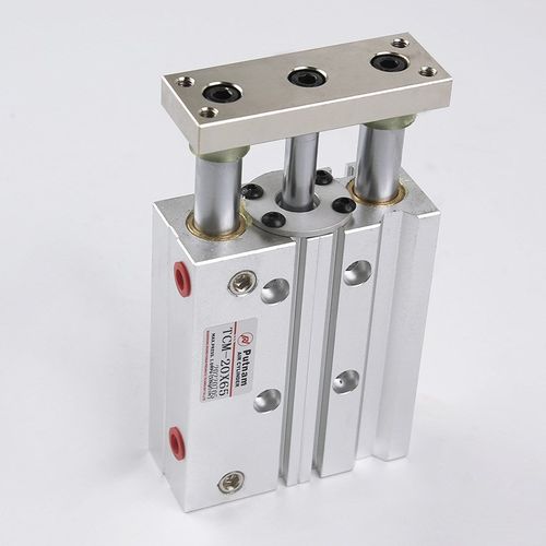 普南putnam可调带导杆三杆三轴TCM-20X65大推力小型气缸配件大全