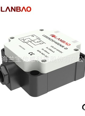 兰宝接近开关LE80XZSF40DNO-D 40mm端子连接NPN 方形电感式传感器