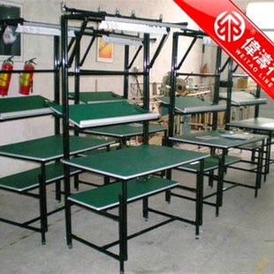 湖南精益管货架 线棒小推车 防静电多层推车流水线工作台