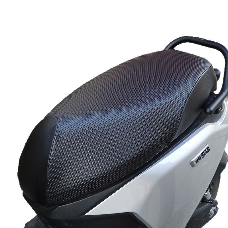 九号M85C/m90c/M95C电动车防晒防水坐垫套9号碳纤维皮革座套