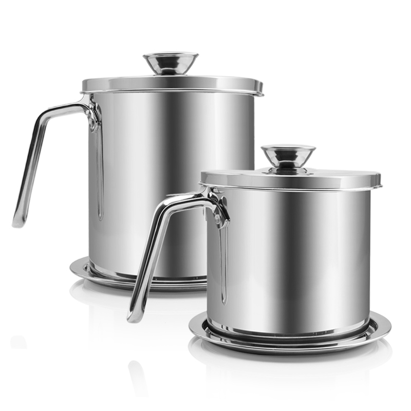 304不锈钢家用滤油器喝汤分离月子去油隔油汤壶过滤油器厨房用具