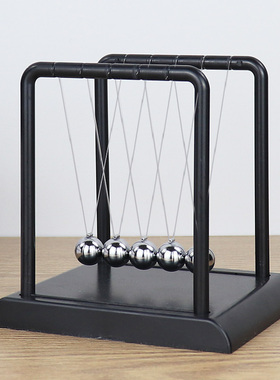 牛顿摆球撞球创意现代简约办公室桌面家居装饰品混沌摆件生日礼物