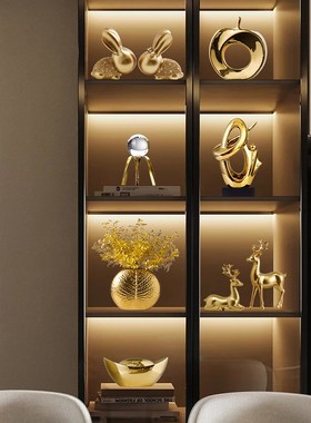 优选客厅酒柜装饰品摆件电视柜玄关办公室桌面工艺品乔迁之喜搬家