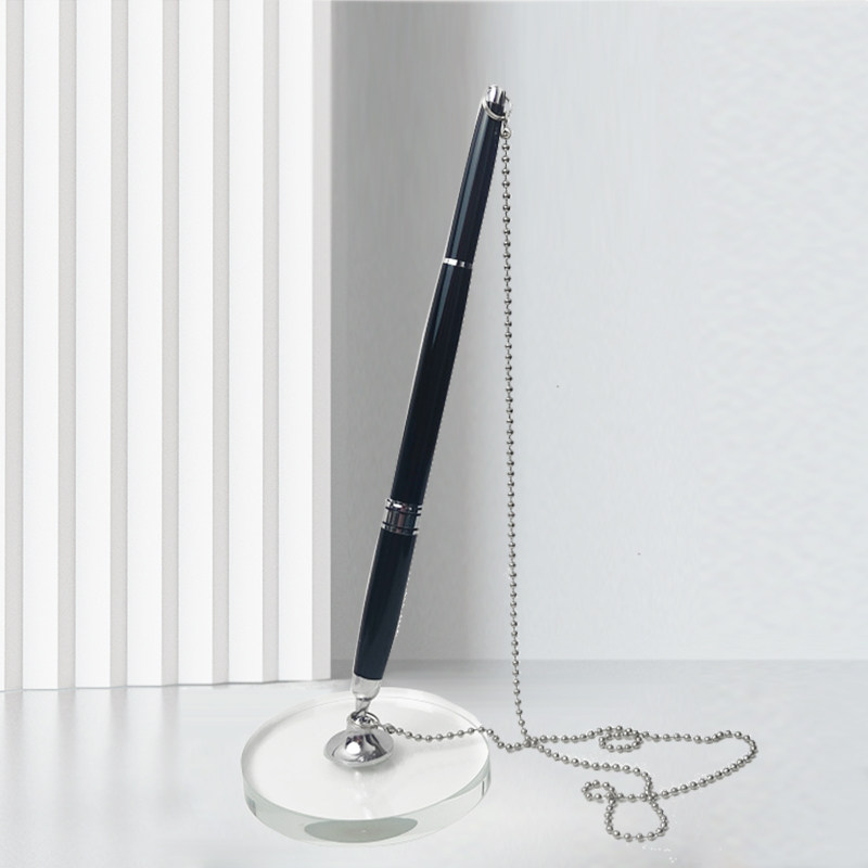 优选高档桌面带底座带线笔签字笔防丢中性笔商务摆件固定水晶底座,文具电教/文化用品/商务用品,宝珠/走珠/签字笔,淘宝优惠券,粉丝福利购,淘宝优惠卷