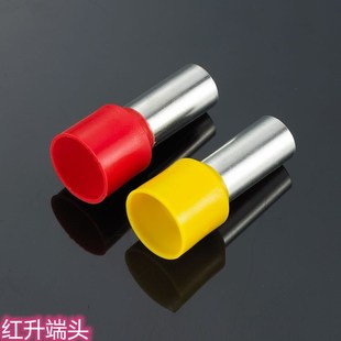 1000只 优选管型预绝缘端子 紫铜 E6010 厂家直销 护套针形端子